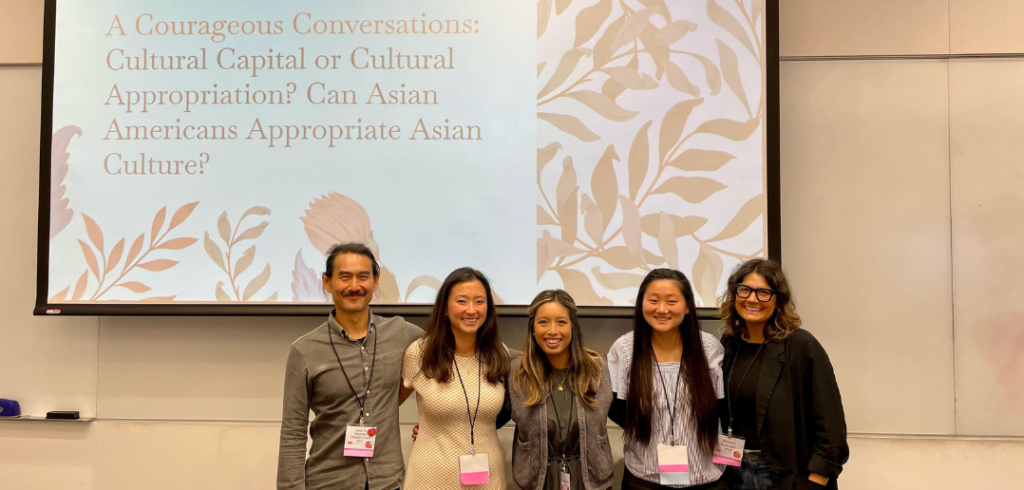 Group of smiling participants at 2024 Asian American Psychological Association (AAPA) Convention in Atlanta, Georgia