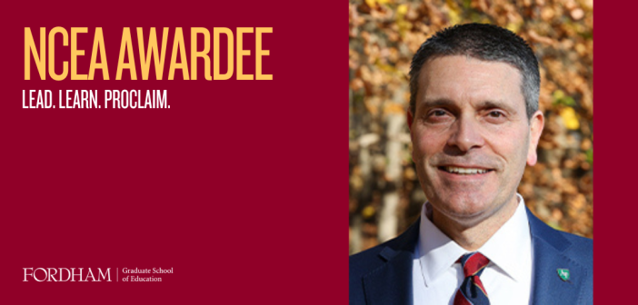 Fordham GSE Alumnus Recognized with National Catholic Education Award